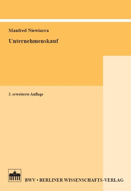 Unternehmenskauf - Manfred Niewiarra