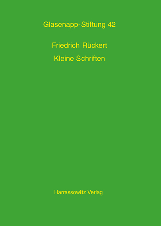 Kleine Schriften zur Indologie