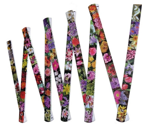 Der Blumen-Zollstock