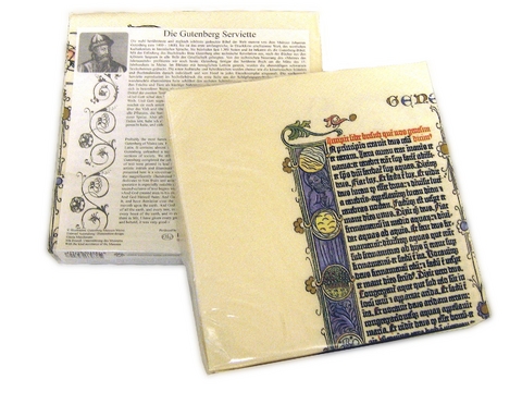 Die Gutenberg Serviette - Florian Koch, Jordi Guasti, Ingo Kollmann, Michael Knäbe, Christoph Kremer