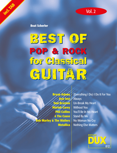 Best of Pop & Rock for Classical Guitar Vol. 2 - Beat Scherler