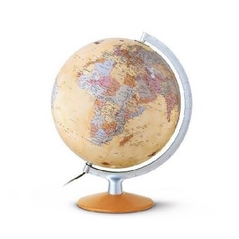 DFPAL 3017 Globus Antikdesign handkaschiert