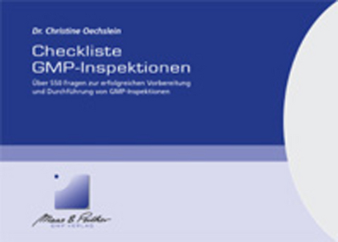 Checkliste GMP-Inspektionen