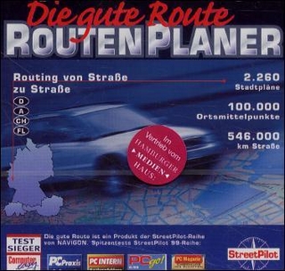 StreetPilot Die gute Route, Routenplaner, 1 CD-ROM
