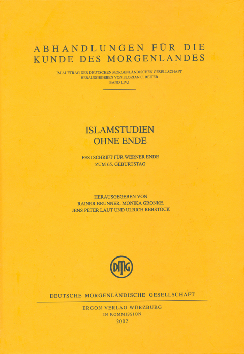 Islamstudien ohne Ende - 