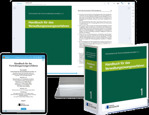 Handbuch f&uuml;r das Verwaltungszwangsverfahren &ndash; Print + Digital - Prof. Rainer Goldbach