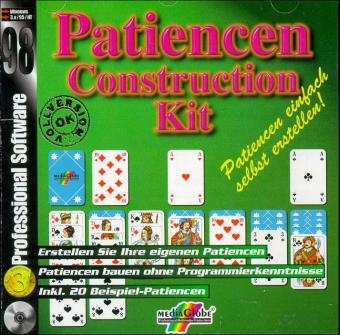 Patiencen Construction Kit, 1 CD-ROM