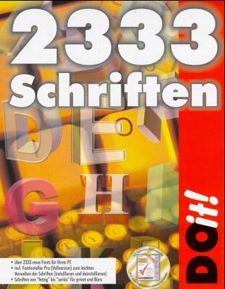 Zweitausenddreihundertdreiunddreißig Schriften, 1 CD-ROM