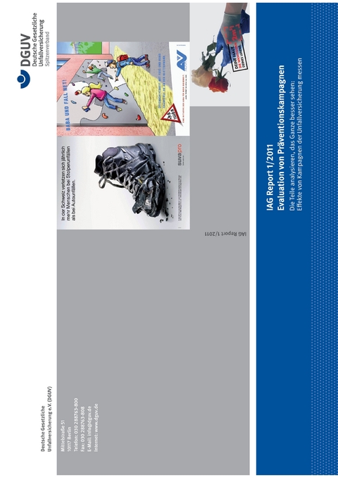 IAG Report 1/2011 Evaluation von Pr&auml;ventionskampagnen