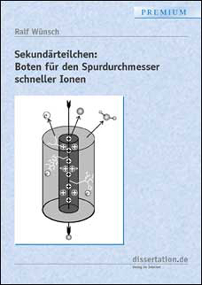 Sekund&auml;rteilchen: Boten f&uuml;r den Spurdurchmesser schneller Ionen - Ralf W&uuml;nsch