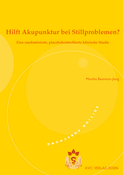 Hilft Akupunktur bei Stillproblemen? - Monika Baumann-Jiang