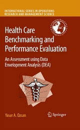 Health Care Benchmarking and Performance Evaluation -  Yasar A. Ozcan