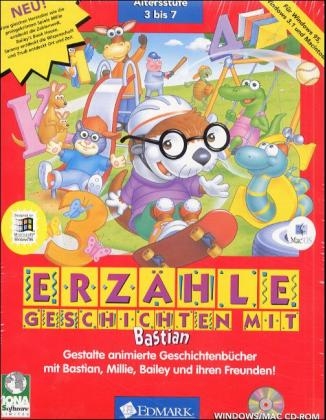 Erz&auml;hle Geschichten mit Bastian, 3 CD-ROMs