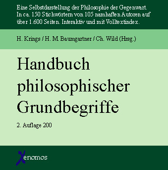 Handbuch philosophischer Grundbegriffe - 