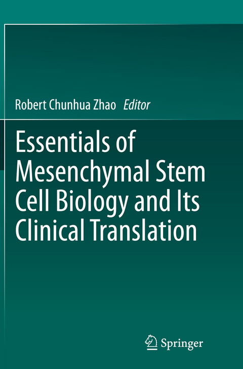 Essentials of Mesenchymal Stem Cell Biology and Its Clinical Translation - 