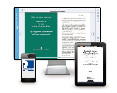 Handbuch f&uuml;r den Vollstreckungsdienst - Digital - 