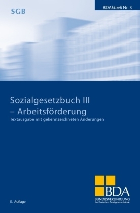 Sozialgesetzbuch III - Arbeitsförderung