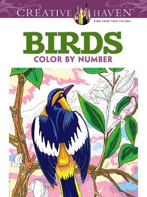 Creative Haven Birds Color by Number Coloring Book - George Toufexis