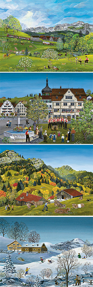 Kartenset Lilly Langenegger