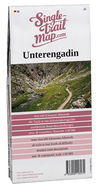 Singletrail Map 025 Unterengadin