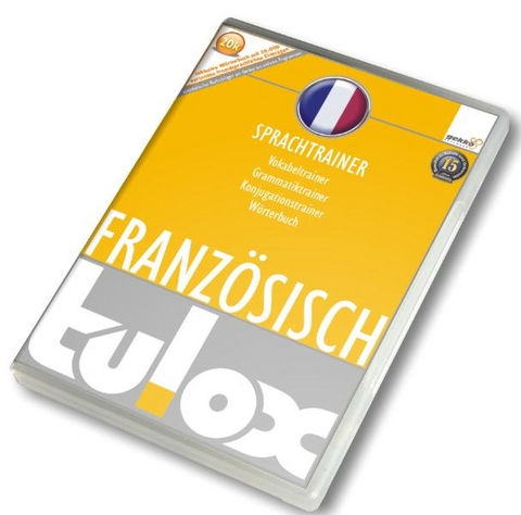 tulox Sprachtrainer Franz&ouml;sisch  - Vokabeltrainer, Konjugations- und Grammatiktrainer inklusive e-Euro-W&ouml;rterbuch mit 20.000  fremdsprachlich vertonten Vokabeln