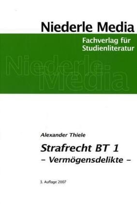 Einführung in das Strafrecht (BT) 1