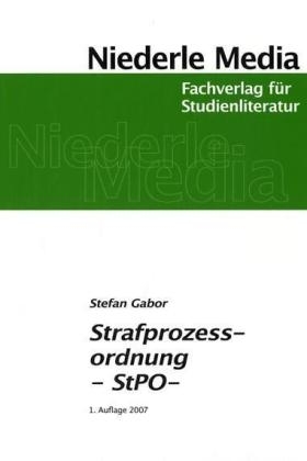 Einf&uuml;hrung in die StPO - Stephan Weingart
