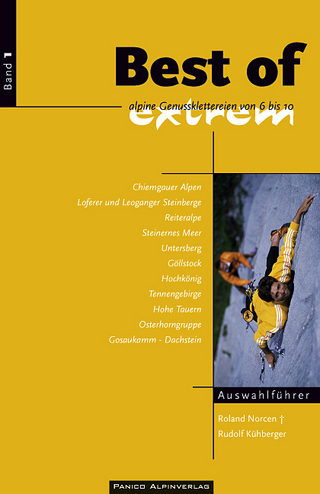Best of Extrem - Band 1 Kletterführer Salzburger und Berchtesgadener Land