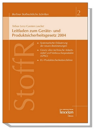 Leitfaden zum Geräte- und Produktsicherheitsgesetz 2004
