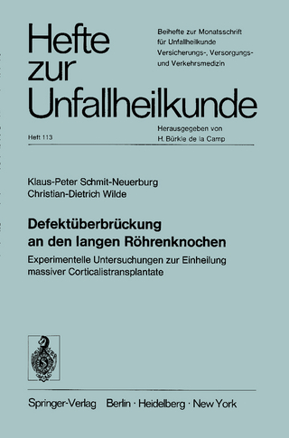 Defektüberbrückung an den langen Röhrenknochen