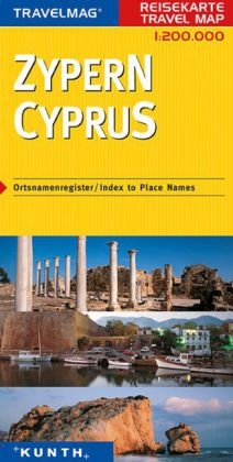 KUNTH Reisekarte Zypern 1:200 000 - 