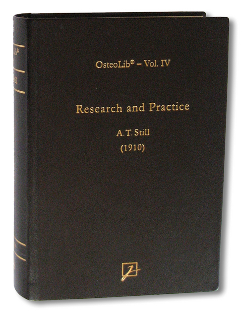 Osteopathy Research and Practice - Andrew T Still