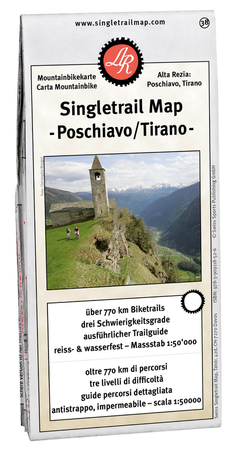 Singletrail Map 038 Poschiavo/Tirano - Thomas Giger