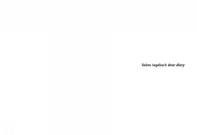 Liebes Tagebuch, m.CD-ROM. Dear Diary - 