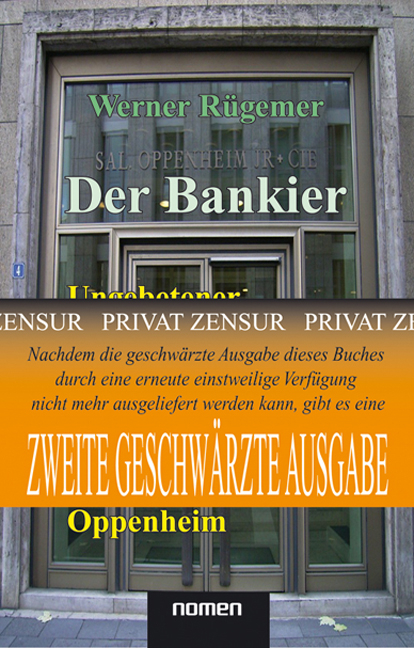 Der Bankier - Werner R&uuml;gemer