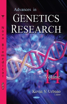 Advances in Genetics Research - 