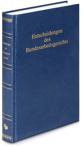 Entscheidungen des Bundesarbeitsgerichts (BAGE 107)