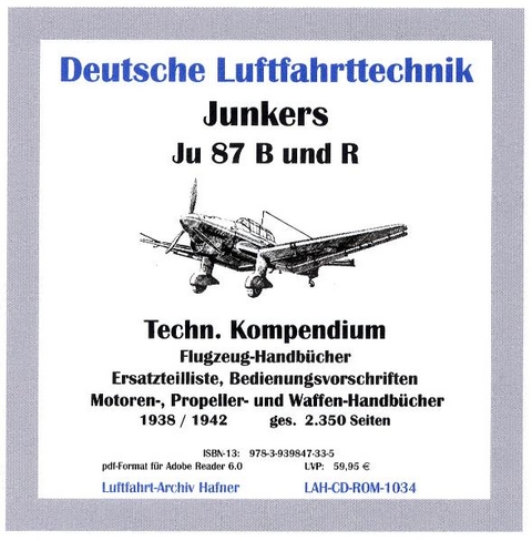 Junkers Ju 87 B und R, Sturzkampfflugzeug