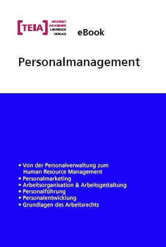 Personalmanagement eBook - Werner Sauter, J&uuml;rgen Plaschke, Thomas G Zinder