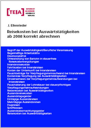 Reisekosten bei Auswärtstätigkeiten ab 2008 korrekt abrechnen