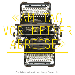 Am Tag vor meiner Abreise