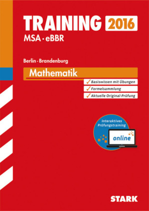 Training Mittlerer Schulabschluss Berlin/Brandenburg - Mathematik - inkl. Online-Prüfungstraining