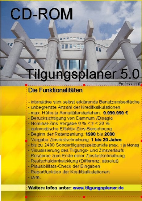 BestLogic Tilgungsplaner 5.0 Professional - Michael Scheidt