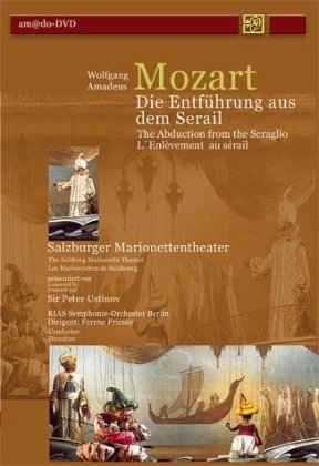 Die Entf&uuml;hrung aus dem Serail - Salzburger Marionettentheater, 1 DVD - Wolfgang Amadeus Mozart