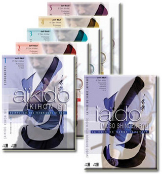 Aikido Kihon Gi Teil 1-5 und IAIDO MUSO SHINDEN RYU im Paket