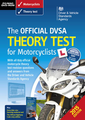 The official DVSA theory test for motorcyclists [DVD-ROM] -  Driver and Vehicle Standards Agency