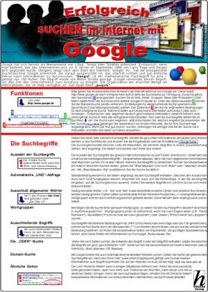 Erfolgreich Suchen im Internet mit Google (R) /PC-Karte