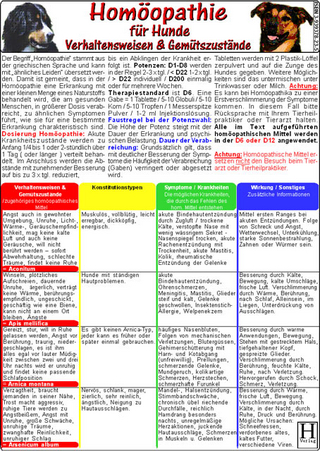 Homöopathie für Hunde 