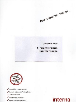 Gerichtstermin Familiensache