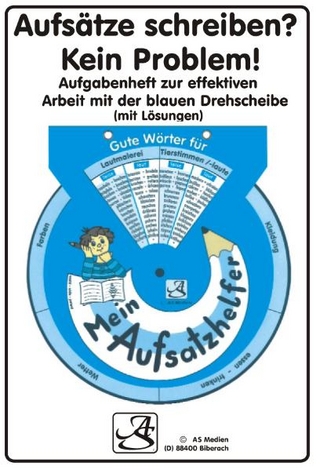 Aufsatzpaket blau (Drehscheibe + Arbeitsheft)